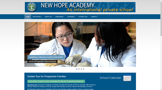 New Hope Academy Website
